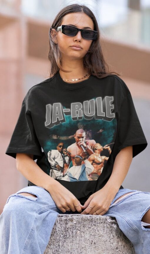 JA RULE TSHIRT, Ja Rule Sweatshirt, Ja Rule Hiphop RnB Rapper, T-Shirt Tshirt Shirt Tee