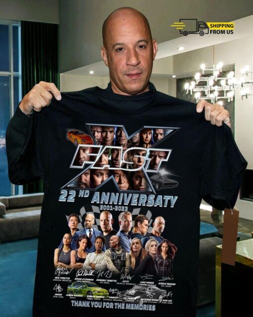 Fast And Furious Shirt, Fast X 2023 Movie Shirt, Paul Walker, Fast And Furious Anniversary Shirt, Dom Toretto