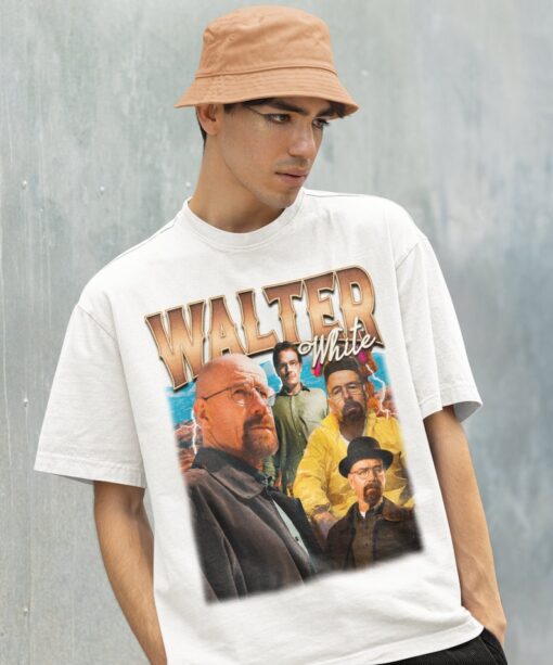 Retro Walter White Shirt-Heisenberg Shirt,Walter White T-shirt,Breaking Bad Shirt,Walter White Sweatshirt