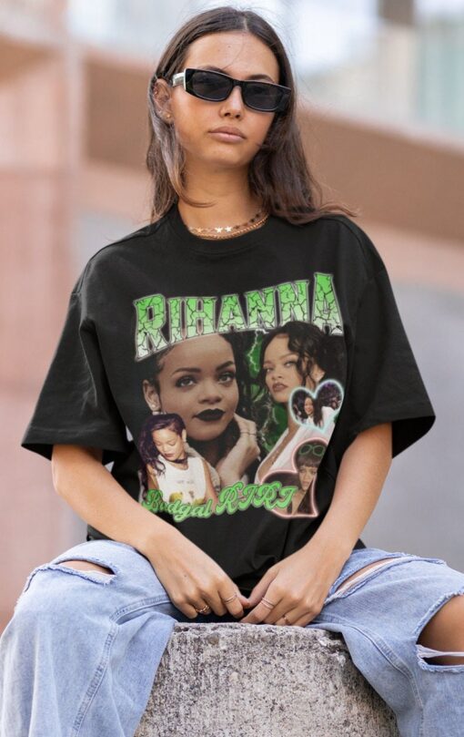 RIHANNA HIPHOP TShirt | Rihanna Bad Gal Sweatshirt Vintage | Rihanna Hip hop RnB Rapper