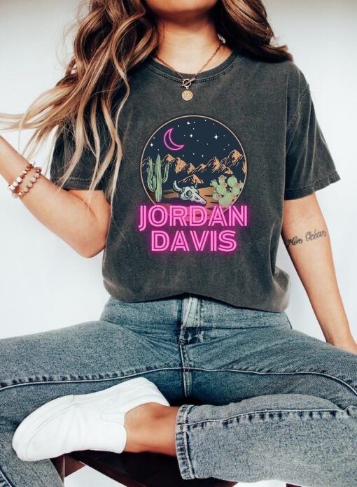 Jordan Davis Shirt - Country Music Shirt - Neon Moon Shirt - Country Concert Shirt Outfit - Western Graphic Tee