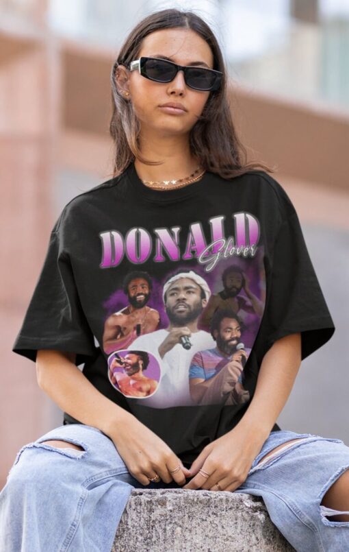 DONALD GLOVER TSHIRT | Donald Glover Sweatshirt | Donald Glover Hiphop RnB Rapper | T-Shirt Tshirt Shirt Tee