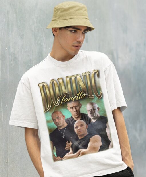 Retro Dominic Toretto Shirt -Vin Diesel Shirt,Vin Diesel Tshirt,Dominic Toretto Merch,Dominic Toretto Tshirt