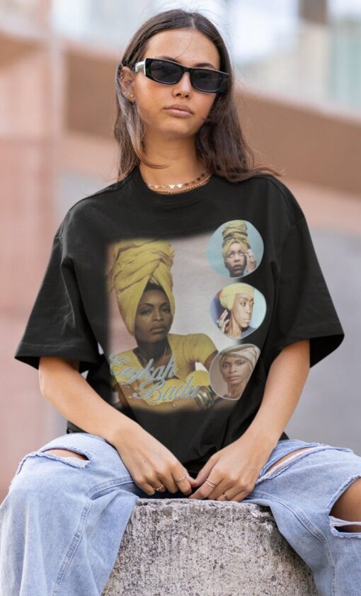 ERYKAH BADU TSHIRT | Erykah Badu Sweatshirt | Erykah Badu Hiphop RnB Rapper | T-Shirt Tshirt Shirt Tee