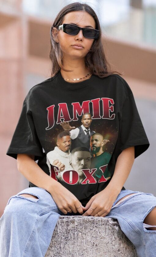 JAMIE FOXX TSHIRT | Jamie Foxx Sweatshirt | Jamie Foxx Hiphop RnB Rapper | T-Shirt Tshirt Shirt Tee