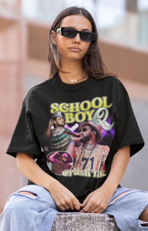 SCHOOLBOY Q Hiphop TShirt | Schoolboy Q Sweatshirt Vintage | Schoolboy Q Hip hop RnB Rapper Soul