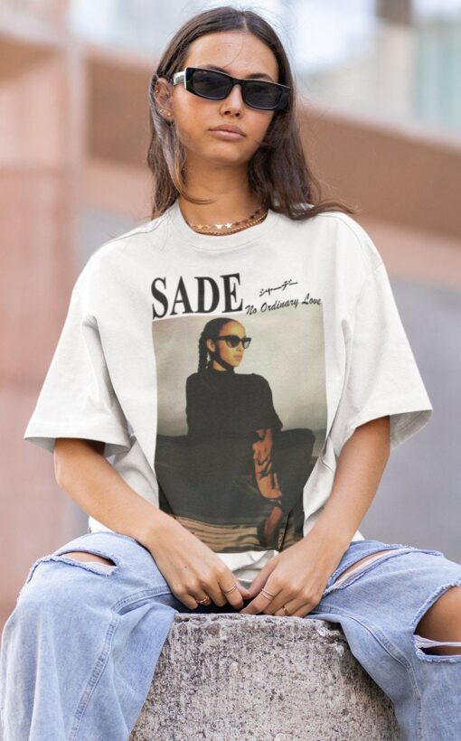 SADE HIPHOP TShirt | Sade Sweatshirt Vintage | Sade No Ordinary Love Hip hop RnB Rapper Soul