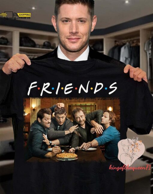 Friends Supernatural T-Shirt, Dean Winchester Shirt, Tv Series Shirt, Supernatural Tee, Sam And Dean Shirts