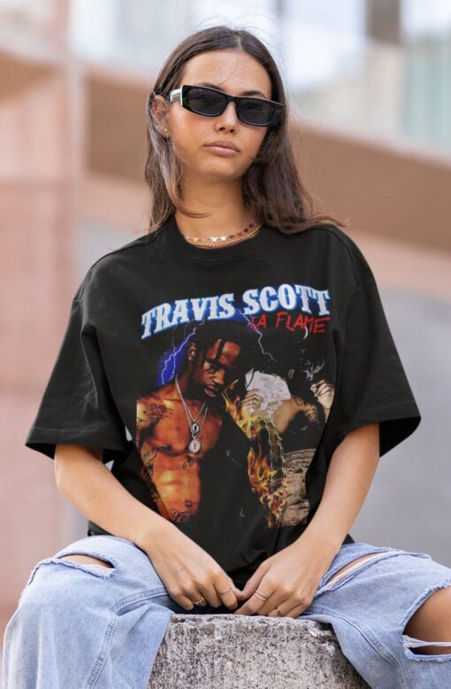 TRAVIS SCOTT HIPHOP TShirt | Travis Scott Sweatshirt Vintage | Travis Scott Hip hop RnB Rapper Soul