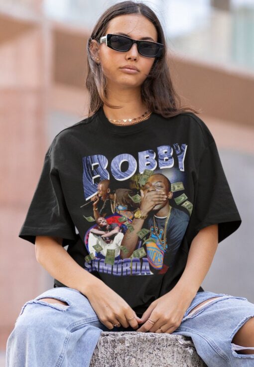 BOBBY SHMURDA HIPHOP TShirt | Bobby Shmurda Sweatshirt Vintage | Bobby Shmurda Hip hop RnB Rapper Soul