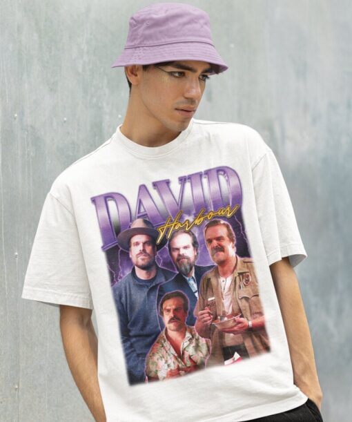 Retro David Harbour Shirt -David Harbour Tshirt,David Harbour T shirt,David Harbour T-shirt,David Harbour Sweatshirt