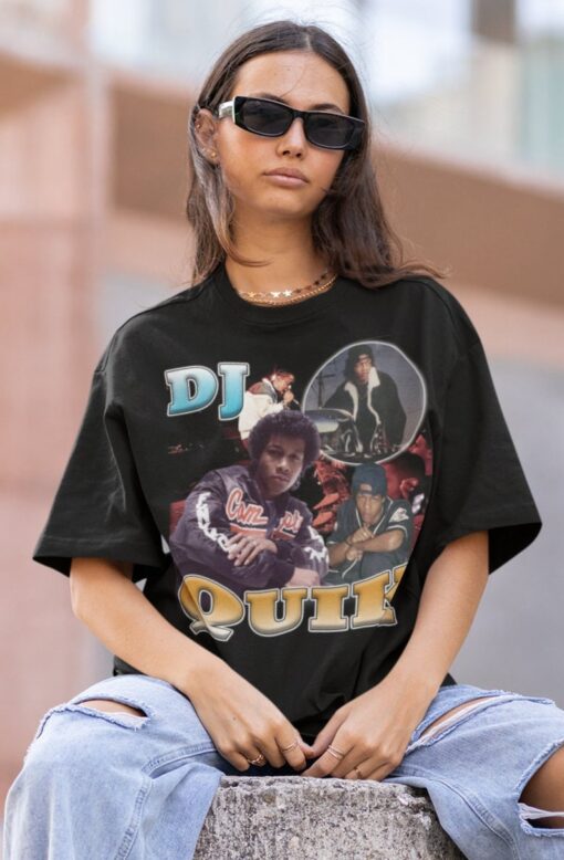 DJ QUIK Hiphop TShirt | Dj Quik Sweatshirt Vintage | Dj Quik Hip hop RnB Rapper Soul | Dj Quik American Rapper Shirt