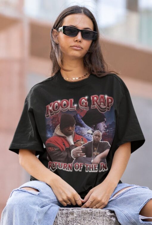 KOOL G RAP Hiphop TShirt | Kool G Rap Sweatshirt Vintage | Kool G Rap Hip hop RnB Rapper Soul