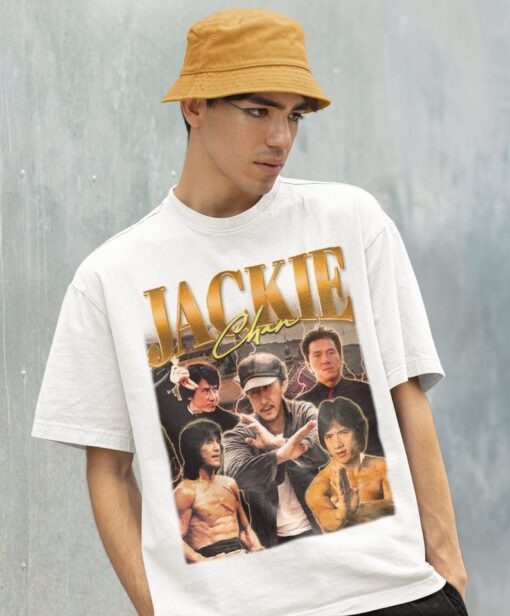 Retro Jackie Chan Shirt-Jackie Chan Tshirt,Jackie Chan T-shirt,Jackie Chan T shirt,Jackie Chan Sweatshirt