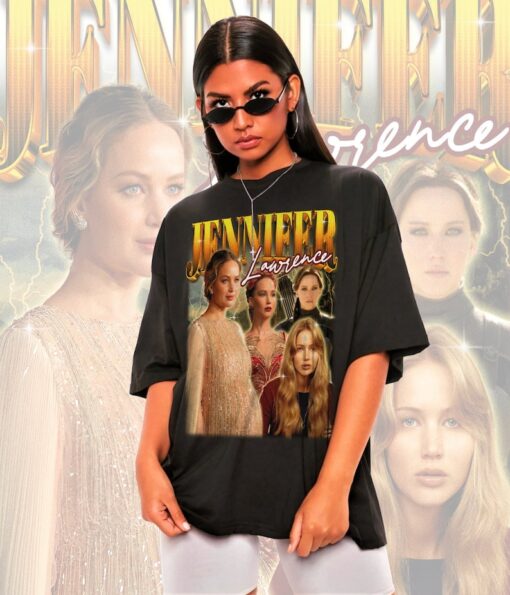 Retro Jennifer Lawrence Shirt -Jennifer Lawrence Tshirt,Jennifer Lawrence T-shirt,Jennifer Lawrence T shirt