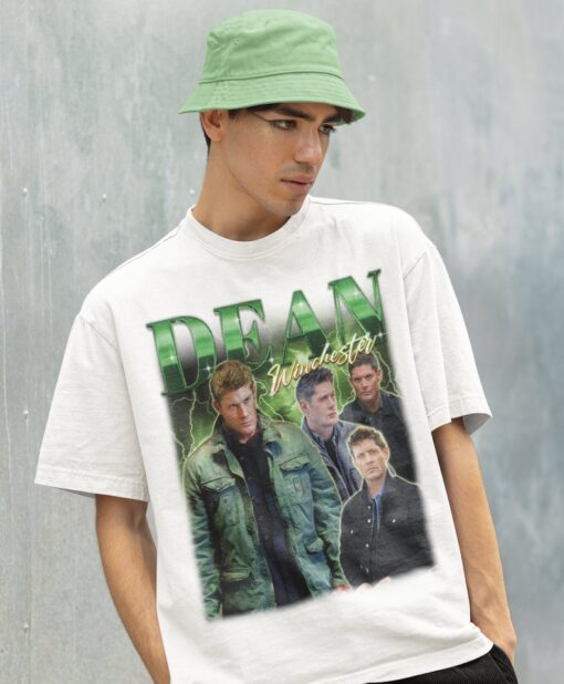 Retro DEAN WINCHESTER Shirt-Dean Winchester Tshirt,Dean Winchester T shirt,Dean Winchester T-shirt