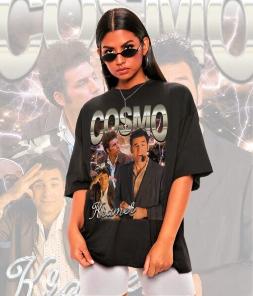 Retro Cosmo Kramer Shirt -Cosmo Kramer Tshirt,Cosmo Kramer T-shirt,Cosmo Kramer T shirt,George Costanza Shirt