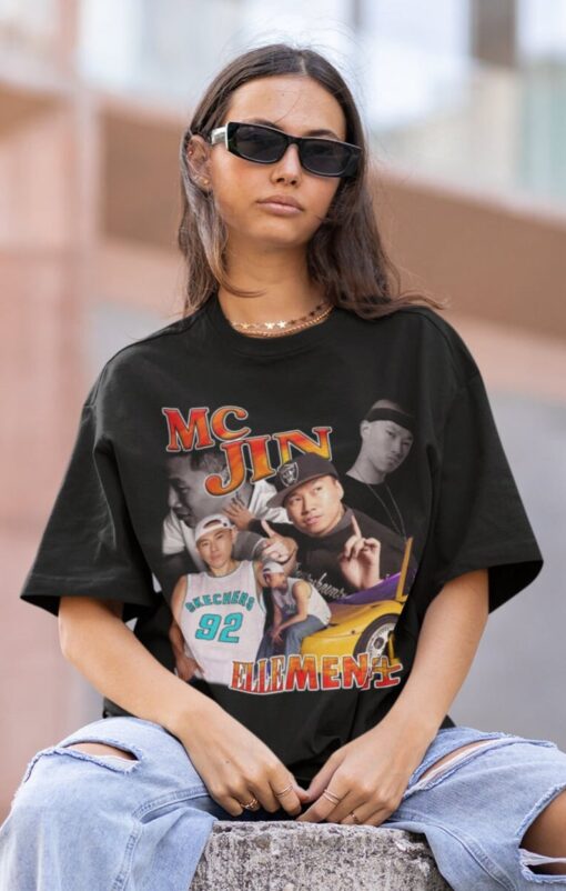 MC JIN Hiphop TShirt | Mc Jin Sweatshirt Vintage | Mc Jin Hip hop RnB Rapper Soul | Mc Jin American Rapper Shirt