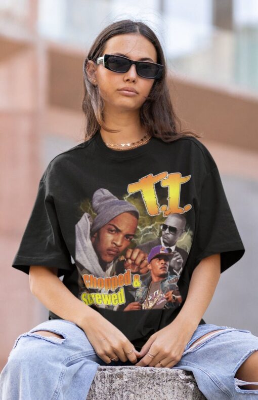 TI Hiphop TShirt | TI Sweatshirt Vintage | TI Hip hop RnB Rapper Soul | Ti American Rapper Shirt