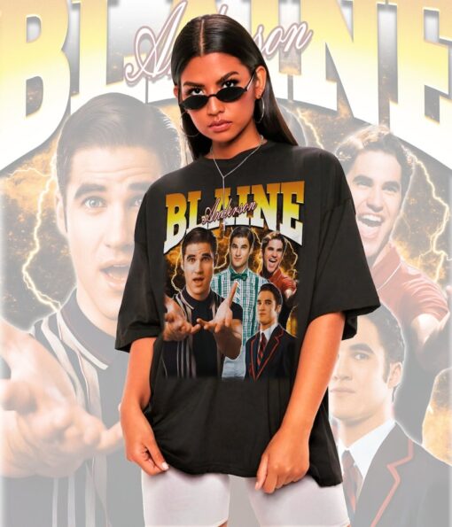 Retro Blaine Anderson Shirt-Blaine Anderson Tshirt,Blaine Anderson T shirt,Blaine Anderson T-shirt,Blaine Anderson Merch