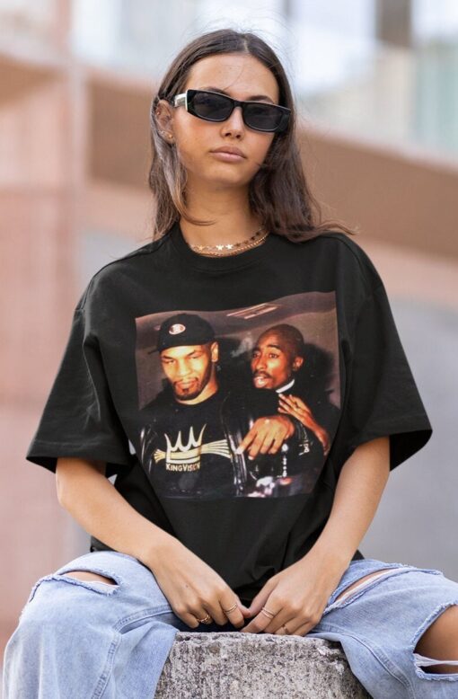 TUPAC SHAKUR TSHIRT | Mike Tyson Tupac Shakur Sweatshirt | 2PAC | Makaveli | Hiphop RnB Rapper