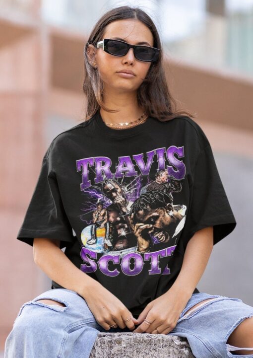 TRAVIS SCOTT HIPHOP TShirt | Travis Scott La Fame Sweatshirt Vintage | Travis Scott Hip hop RnB Rapper Soul