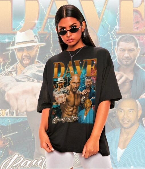 Retro Dave Bautista Shirt -Dave Bautista Tshirt,Dave Bautista Tshirt,Dave Bautista T shirt,Dave Bautista T-shirt