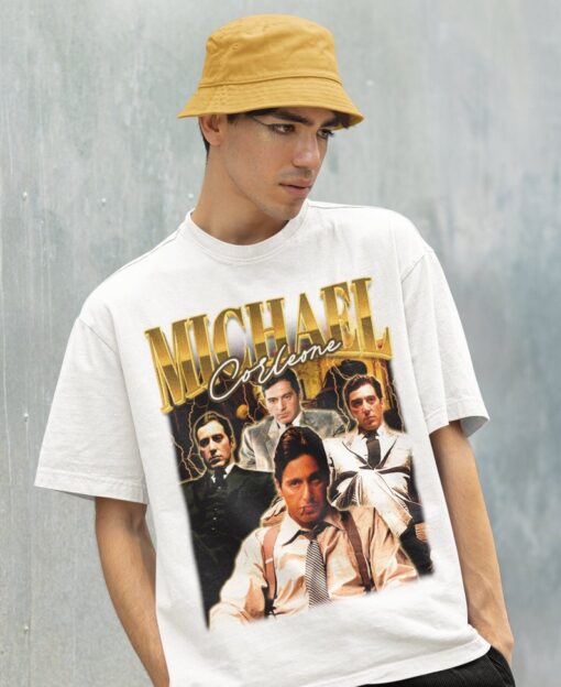 Retro Michael Corleone Shirt -Michael Corleone Tshirt,Michael Corleone T-shirt,Michael Corleone T shirt,Godfather Gift