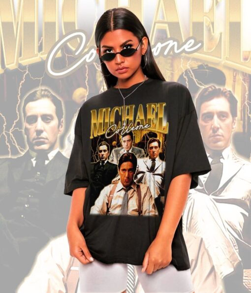 Retro Michael Corleone Shirt -Michael Corleone Tshirt,Michael Corleone T-shirt,Michael Corleone T shirt,Godfather Gift