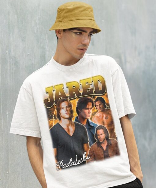 Retro Jared Padalecki Shirt-Jared Padalecki Tshirt,Jared Padalecki T-shirt,Jared Padalecki T shirt