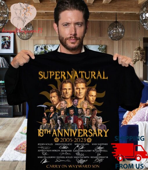 Supernatural T-Shirt, Supernatural Shirt, Anniversary Shirt, Supernatural Hoodie, Dean Winchester T-Shirt