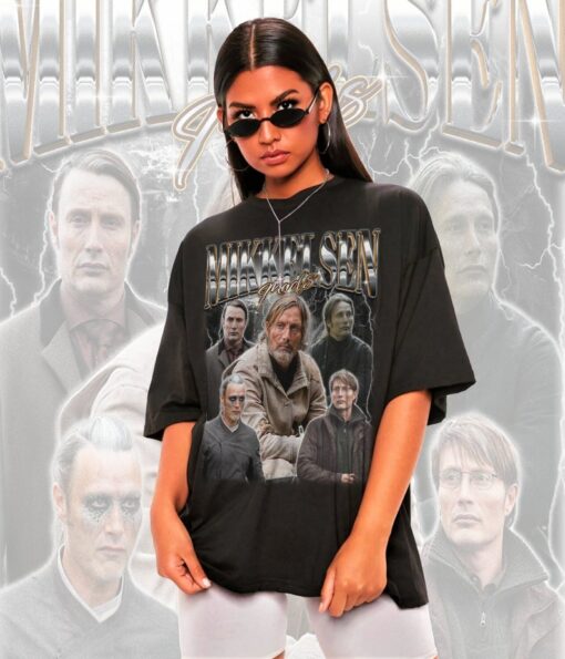 Retro Mads Mikkelsen Shirt -Hannibal Lecter Shirt,Hannibal Shirt,Mads Mikkelsen Tshirt,Mads Mikkelsen Sweatshirt