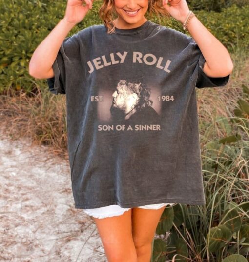 JellyRoll 1984 Son Of A Sinner Album Graphic Shirt, JellyRoll Rap Hip Hop Graphic T-Shirt