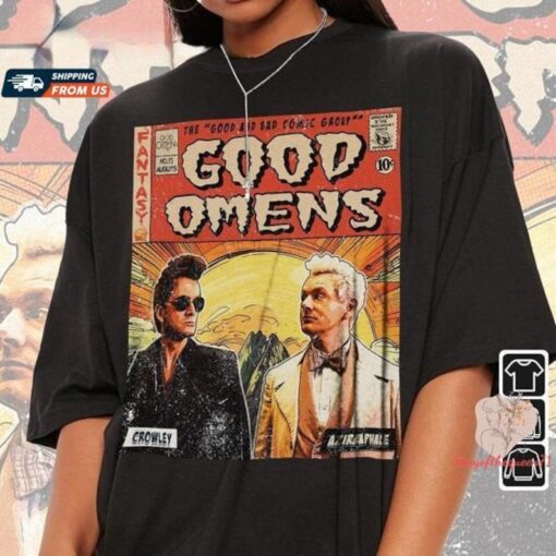 Good Omens Movie Shirt, Good Omens Sweatshirt, Good Omens Tee, Good Omens Fan Shirt, Good Omens Shi, Movie Shirt