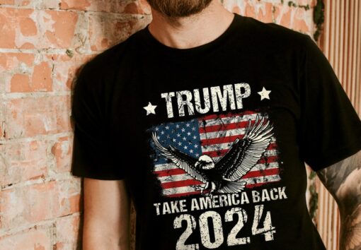 Trump 2024 Take America Back Shirt, Trump Sweatshirt, Trump 2024 Election, Trump 2024 Sweatshirt