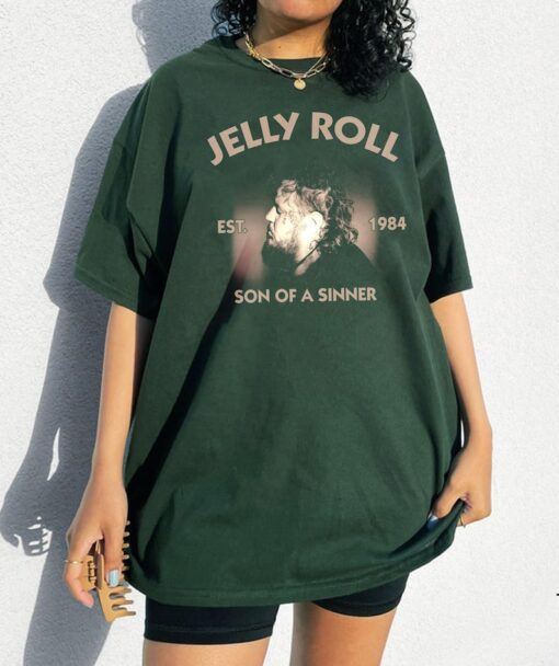 JellyRoll 1984 Son Of A Sinner Album Graphic Shirt, JellyRoll Rap Hip Hop Graphic T-Shirt