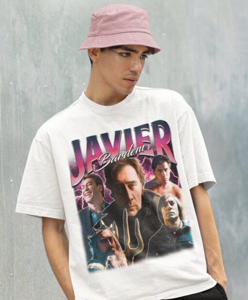 Retro Javier Bardem Shirt -Javier Bardem Tshirt,Javier Bardem T-shirt,Javier Bardem T shirt,Javier Bardem Merch