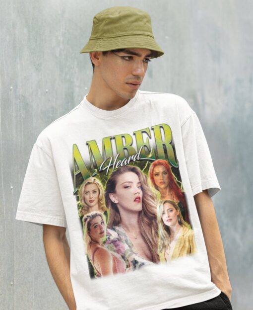 Retro Amber Heard Shirt -Amber Heard Tshirt,Amber Heard T shirt,Amber Heard T-shirt,Amber Heard Merch