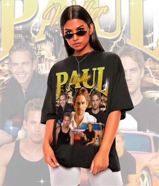 Retro Paul Walker Shirt -Paul Walker Tshirt,Paul Walker T-shirt,Paul Walker T shirt,Paul Walker Merch