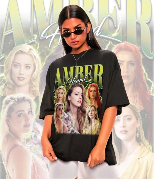 Retro Amber Heard Shirt -Amber Heard Tshirt,Amber Heard T shirt,Amber Heard T-shirt,Amber Heard Merch