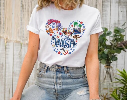 Disney Cruise Shirts, Disney Wish Shirt, Disney Cruise Squad, Disney Vacation, Family Cruise T Shirt, Disneyworld Shirt