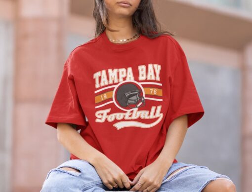 Tampa Bay Football Crewneck, Vintage Tampa Bay Football Sweatshirt, Buccaneers Sweatshirt