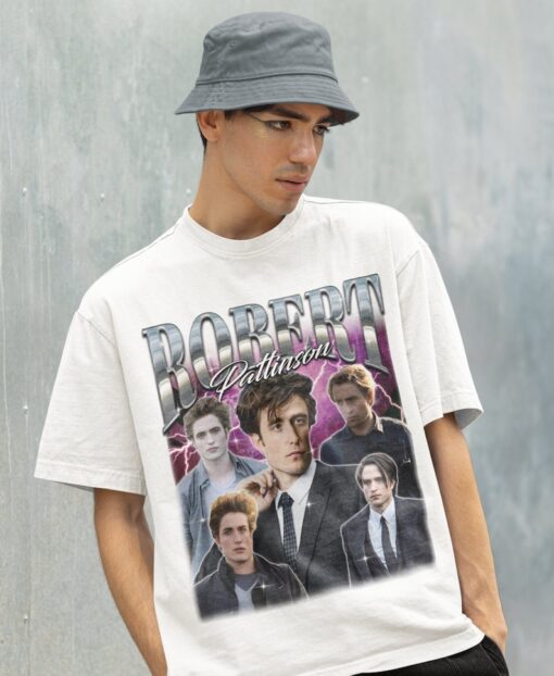 Retro Robert Pattinson Shirt -Robert Pattinson Tshirt,Robert Pattinson T shirt,Robert Pattinson T-shirt