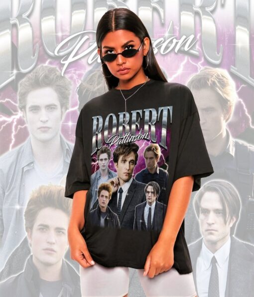 Retro Robert Pattinson Shirt -Robert Pattinson Tshirt,Robert Pattinson T shirt,Robert Pattinson T-shirt