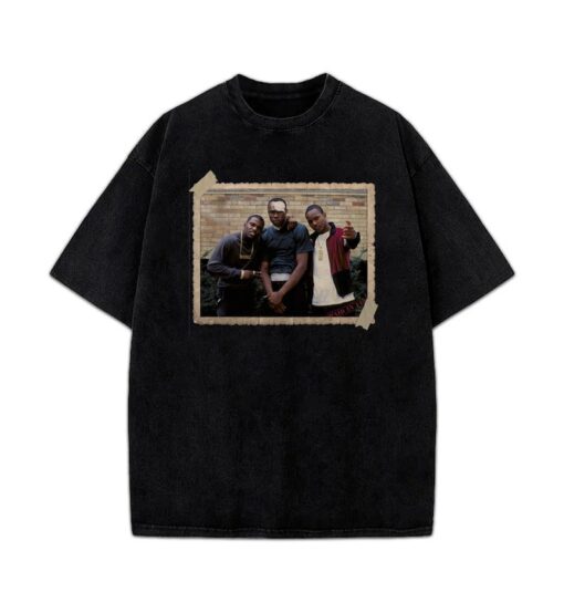 PAID IN FULL Mitch Ace & Rico Vintage Photo Classic Hood Hip Hop Movie T-Shirt