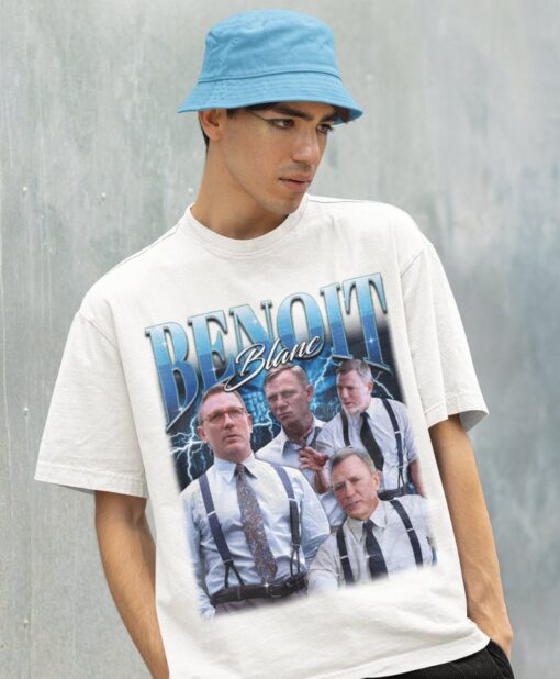 Retro Benoit Blanc Shirt -Benoit Blanc Tshirt,Benoit Blanc T-shirt,Benoit Blanc T shirt,Benoit Blanc Sweatshirt