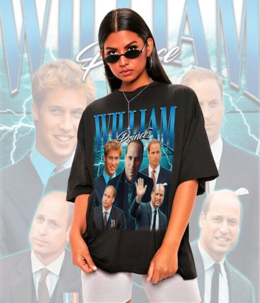 Retro Prince William Shirt -Prince William Tshirt,Prince William T-shirt,Prince William T shirt