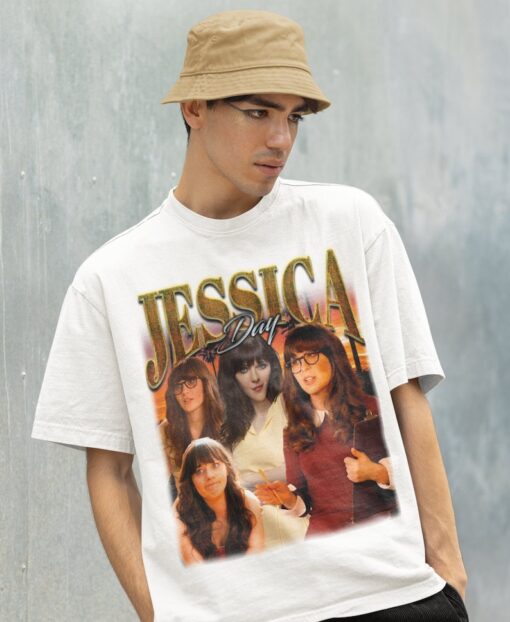 Retro Jessica Day Shirt -Jessica Day Tshirt,Jessica Day T-shirt,Jessica Day T shirt,Jessica Day Merch