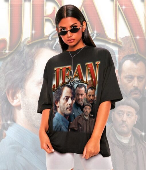 Retro Jean Reno Shirt -Jean Reno Tshirt,Jean Reno T-shirt,Jean Reno T shirt,Jean Reno Merch,Jean Reno Sweatshirt