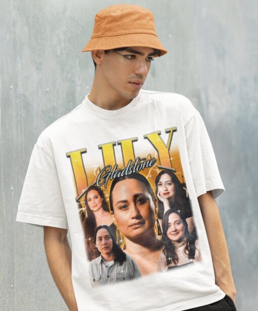 Retro Lily Gladstone Shirt -Lily Gladstone Tshirt,Lily Gladstone T-shirt,Lily Gladstone T shirt